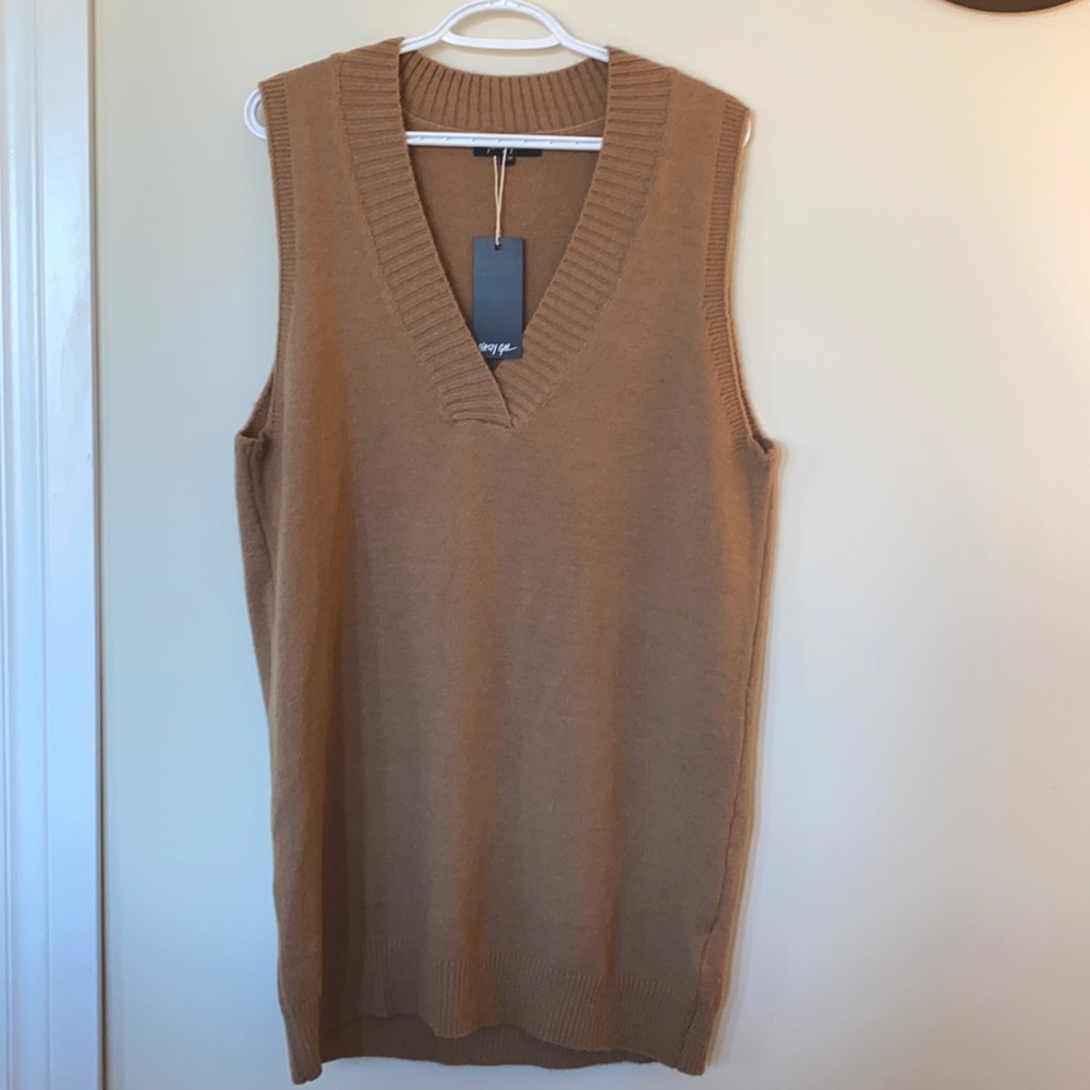 Nasty Gal sleeveless knitted premium tank vest
